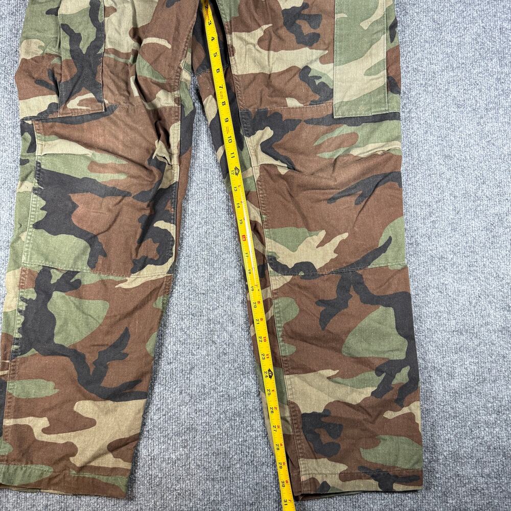 Vintage U.S. Army Woodland Camouflage Cold Weather Pants Medium Regular 31 x 32 - Picture 11 of 11